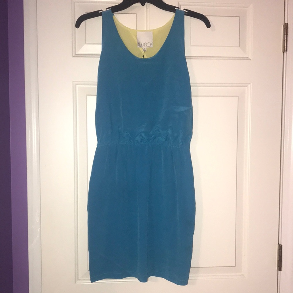 Ocean blue summery dress. Never worn.